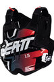 LEATT štitnik za leđa i prsa - CHEST PROTECTOR TORQUE 1.5 - crna/crvena