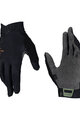 LEATT rukavice s dugim prstima - MTB 1.0 GRIPR W - crna