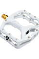 LEATT pedali - CERAMAG ALLMTN 8.0TI FLAT 114X100MM - bijela