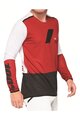 100% SPEEDLAB dres dugih rukava ljetni - R-CORE X - crvena/crna