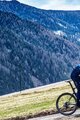 ALÉ duge hlače s tregerima - WINTER SOLID - plava