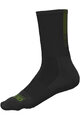 ALÉ čarape klasične - THERMO GREEN - crna