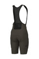 ALÉ kratke hlače s tregerima - GRAVEL-PRO OFF ROAD - GRAVEL - zelena