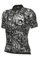 ALÉ dres kratkih rukava - SAFARI PRAGMA - crna/bijela