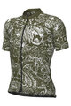 ALÉ dres kratkih rukava - SAFARI PRAGMA - zelena/bijela