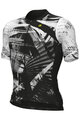 ALÉ dres kratkih rukava - PALM PR-E - crna/bijela