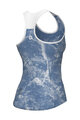 ALÉ dres bez rukava - MARBLE PRAGMA - svjetloplava/bijela