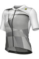 ALÉ dres kratkih rukava - SPRINTER R-EV1 - bijela/ljubičasta/siva