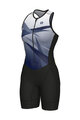 ALÉ kombinezon - HORIZON TRIATHLON - plava/crna