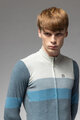 ALÉ dres dugih rukava zimski - WOOL LINE - plava/siva