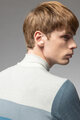 ALÉ dres dugih rukava zimski - WOOL LINE - plava/siva