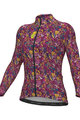 ALÉ dres dugih rukava zimski - PRAGMA FLOWERY LADY - ružičasta/višebojna