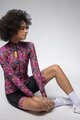 ALÉ dres dugih rukava zimski - PRAGMA FLOWERY LADY - ružičasta/višebojna