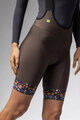 ALÉ kratke hlače s tregerima - PR-E HIKE - smeđa