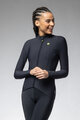 ALÉ dres dugih rukava zimski - R-EV1 WARM RACE 2.0 LADY - crna