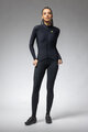 ALÉ dres dugih rukava zimski - R-EV1 WARM RACE 2.0 LADY - crna
