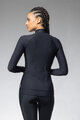 ALÉ dres dugih rukava zimski - R-EV1 WARM RACE 2.0 LADY - crna