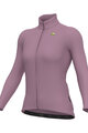 ALÉ dres dugih rukava zimski - R-EV1 WARM RACE 2.0 LADY - ljubičasta
