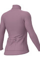 ALÉ dres dugih rukava zimski - R-EV1 WARM RACE 2.0 LADY - ljubičasta