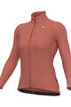ALÉ dres dugih rukava zimski - R-EV1 WARM RACE 2.0 LADY - ružičasta