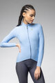 ALÉ dres dugih rukava zimski - R-EV1 WARM RACE 2.0 LADY - svjetloplava
