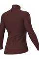 ALÉ dres dugih rukava zimski - R-EV1 WARM RACE 2.0 LADY - smeđa