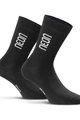 NEON čarape klasične - NEON 3D - crna/bijela