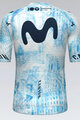 GOBIK dres kratkih rukava - ODYSSEY MOVISTAR TEAM 24 - svjetloplava/bijela