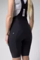 GOBIK kratke hlače s tregerima - LIMITED 6.0 K6 W - crna