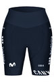 GOBIK kratke hlače bez tregera - LIMITED K9 MOVISTAR TEAM 2024 LADY - plava/bijela