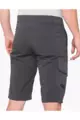 100% SPEEDLAB kratke hlače bez tregera - RIDECAMP - siva