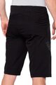 100% SPEEDLAB kratke hlače bez tregera - AIRMATIC SHORTS - crna