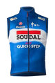 CASTELLI prsluk - SOUDAL QUICK-STEP 2024 PRO LIGHT WIND - plava/bijela/crvena