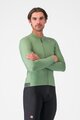 CASTELLI dres dugih rukava zimski - ESPRESSO THERMAL - zelena