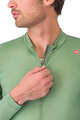 CASTELLI dres dugih rukava zimski - ESPRESSO THERMAL - zelena