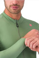 CASTELLI dres dugih rukava zimski - ESPRESSO THERMAL - zelena