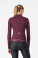 CASTELLI dres dugih rukava zimski - ESPRESSO THERMAL W LS - crvena