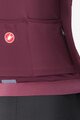 CASTELLI dres dugih rukava zimski - ESPRESSO THERMAL W LS - crvena