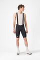 CASTELLI kratke hlače s tregerima - AERO RACE S - crna