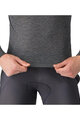 CASTELLI majica dugih rukava - MEDIO BASE LAYER LS - siva