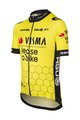 AGU dres kratkih rukava - REPLICA VISMA | LEASE A BIKE K 2024 - žuta/crna