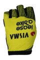 RAPIDGEAR rukavice s kratkim prstima - VISMA TDF25 REPLICA GLOVES - žuta/crna