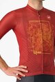 CASTELLI dres kratkih rukava - #GIRO107 ROMA - crvena