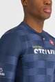 CASTELLI dres kratkih rukava - #GIRO107 STELVIO - plava