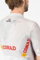CASTELLI dres kratkih rukava - GIRO108 COMPETIZIONE 3 - bijela