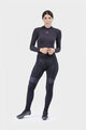 ALÉ duge hlače bez tregera - PR-R MILD TIGHTS - crna/ružičasta