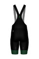 SANTINI kratke hlače s tregerima - TOUR DE FRANCE - BIB SHORTS - crna