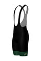 SANTINI kratke hlače s tregerima - TOUR DE FRANCE - BIB SHORTS - crna