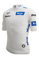 SANTINI dres kratkih rukava - TOUR DE FRANCE - WHITE JERSEY - bijela