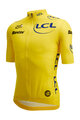 SANTINI dres kratkih rukava - TOUR DE FRANCE - YELLOW JERSEY - žuta
